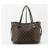 Louis Vuitton Damier Neverfull Tote Bag
