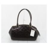 Louis Vuitton Vernis Sherwood PM Amarante Handbag