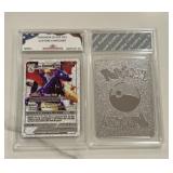 Pokï¿½mon Silver Foil Custom Charizard Card