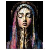 Mother of God Gallery Wrapped Canvas By Pop Avenue