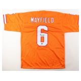 Autographed Baker Mayfield Jersey