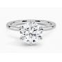 Brilliant 2.03 ct Round Lab Diamond Solitaire Ring