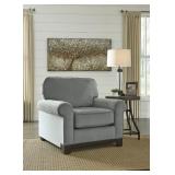 Ashley 845 Berid Gray Large Club Chair