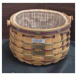 Double lined LONGABERGER BASKETS  8x8