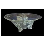 Vintage Fostoria Crystal Springtime Footed Bowl