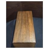 Vintage  Weis Wood File Box