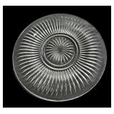 (16) Clear Glass Dinner Plates