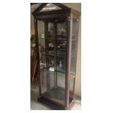 Glass Lighted Cabinet Missing a Glass Door