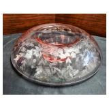 Vintage Elegant Light Brown Depression Glass