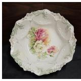 antique RS Prussia porcelain serving bowl