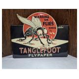 Tanglefoot FLYPAPER SIGN