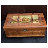Jewelry box with jewelry