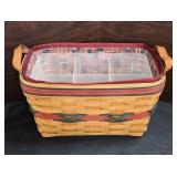 Double lined Longaberger Baskets  11x8