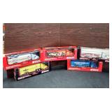 (5) NASCAR Semi Trucks