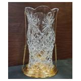 Crystal Hurricane Candle Holder