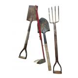 Fork, Spade, Shovel