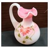 Hand Painted Fenton Pitcher