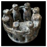 Circle Of Froends Metal Candle Holder
