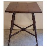 Antique Spool Leg Table
