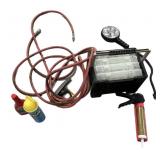 White Tote wï¿½ Air Hose, Spot Light, Tackle Box &