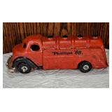 Cast Iron Red Truck