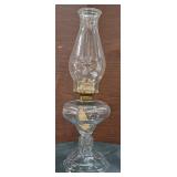 Clear Glass Oil Lamp