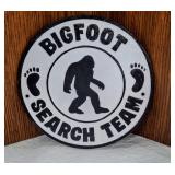 Cast Iron Big Foot Sign