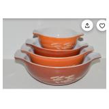 Wheat Pyrex Cinderella Shape