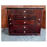 jewelry box with jewelry