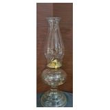 Vintage Glass Oil Lamp