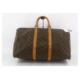 Louis Vuitton Monogram Keepall 50 Boston Bag