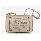 Bvlgari Canvas Caramelo Shoulder Bag