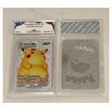 Pokï¿½mon Silver Foil Custom Pikachu Card