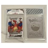 Pokï¿½mon Silver Foil Custom Charizard Card
