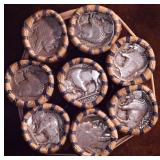 8 Paper Rolls of Buffalo Nickels - 320 Coins