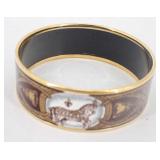Hermes Enamel Horse Bracelet