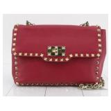 Versace Studded Chain Shoulder Bag