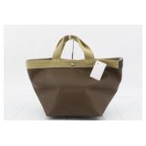 Herve Chapelier Leather Tote Bag