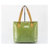Louis Vuitton Vernis Houston Peppermint Tote Bag