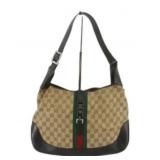 Gucci Jackie Sherry Line Handbag