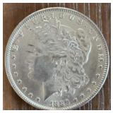 1889 $1 Morgan Silver Dollar Coin