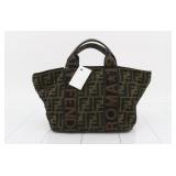 Fendi Zucca Nylon Handbag