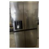 Lg Side By Side Refrigerator ( Note Is Scratch