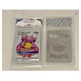 Pokï¿½mon Silver Foil Custom Pikachu Card