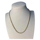 18kt Gold 8.91 ct Natural Diamond Evening Necklace