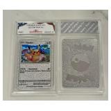 Pokï¿½mon Silver Foil Custom Pikachu Card