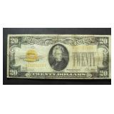1928 $20 Gold Certificate