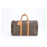 Louis Vuitton Monogram Keepall 50 Boston Bag