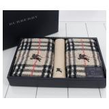 Burberry Unused Set of Towels