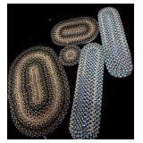 (5) Braided Rugs